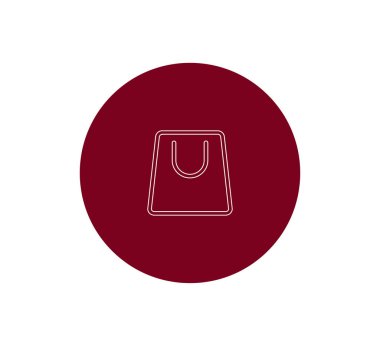 alışveriş çantası simgesi.