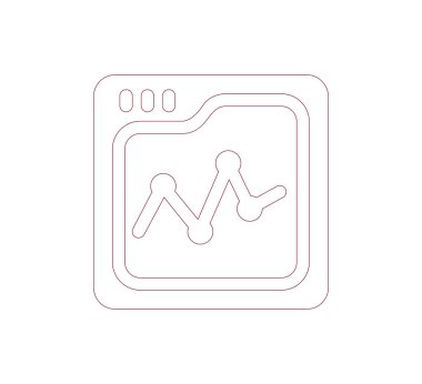 Grafik grafik simgesi.