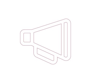 hoparlör simge tasarlamak