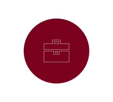 iş evrak çantası simgesi.