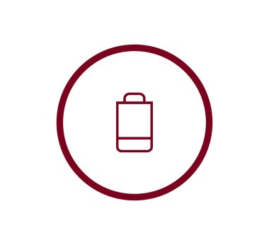 alışveriş çantası simgesi.