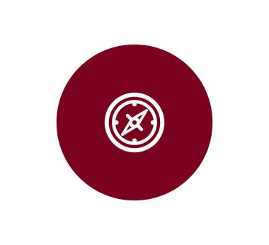 Pusula simgesini illüstrasyon