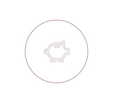 Domuz kumbarası simgesi