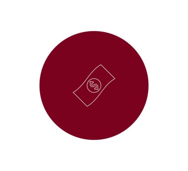 Para basit web simgesi