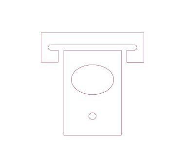 Para basit web simgesi