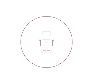 Sandalye web simgesi