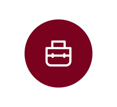 iş evrak çantası simgesi.