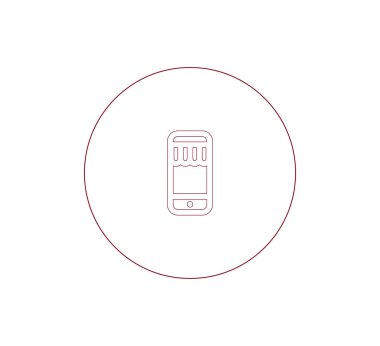 Cep Telefonu Simgesi.