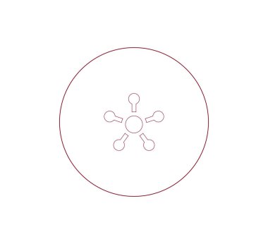 Basit ağ simgesini.