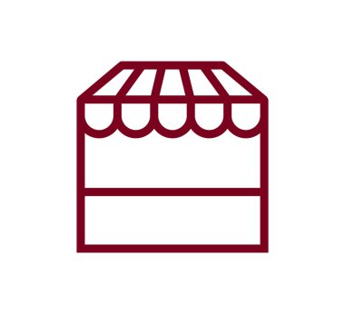 Mağaza açık simgesi.