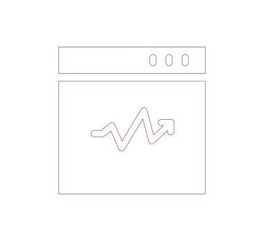 Grafik grafik simgesi.