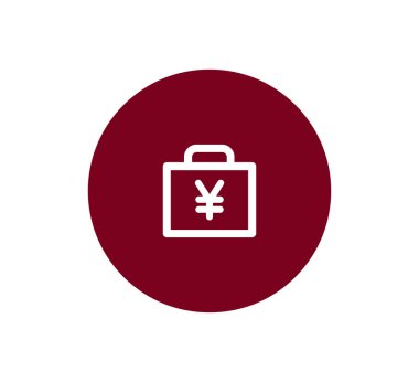 iş evrak çantası simgesi.