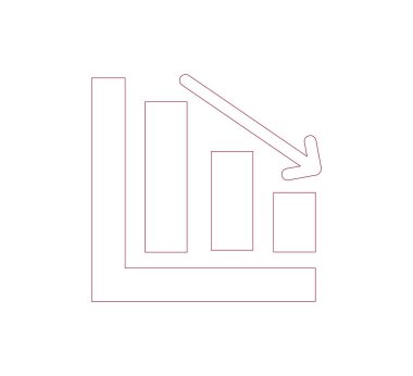 Grafik grafik simgesi.