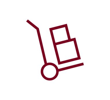 Arabası taşıyıcı simgesi