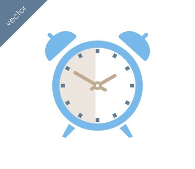 Alarm saati simgesi. 