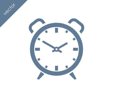 Alarm saati simgesi.