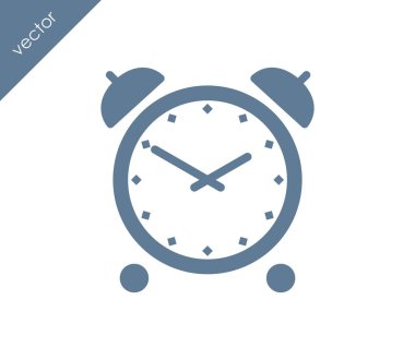 Alarm saati simgesi.