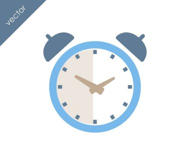 Alarm saati simgesi.