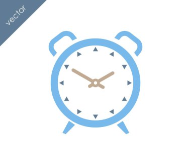 Alarm saati simgesi. 