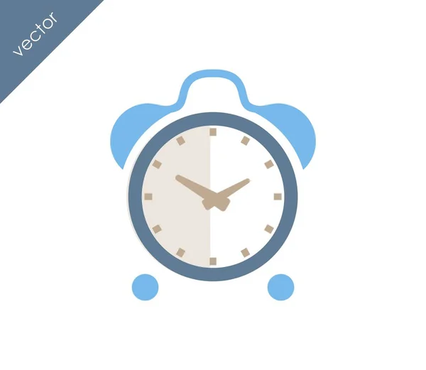 Icono del reloj despertador — Vector de stock