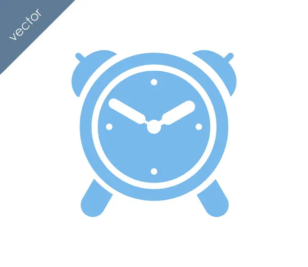 Icono del reloj despertador — Vector de stock