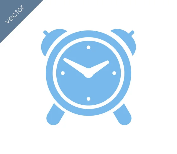 Icono del reloj despertador — Vector de stock