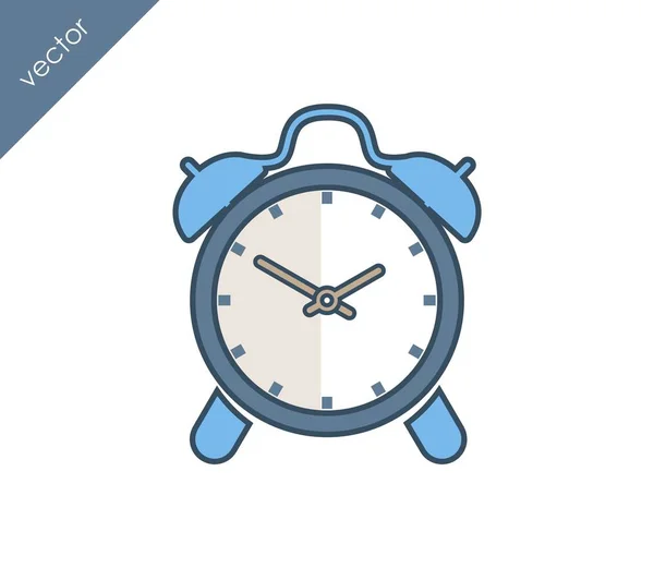 Icono del reloj despertador — Vector de stock