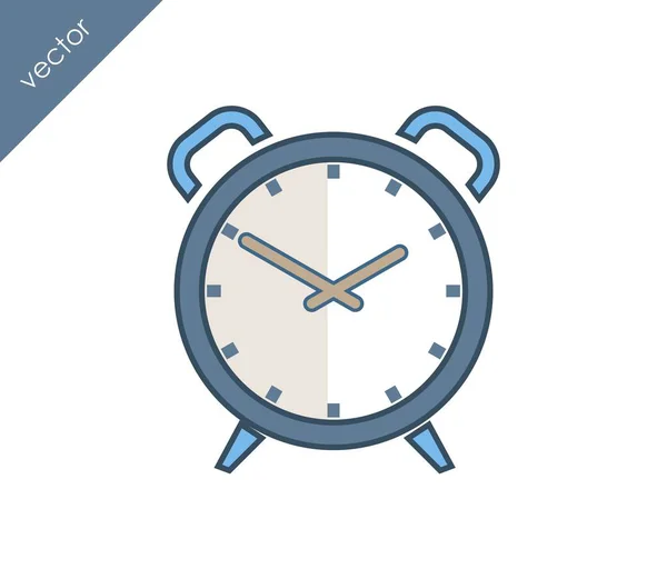 Icono del reloj despertador. — Vector de stock