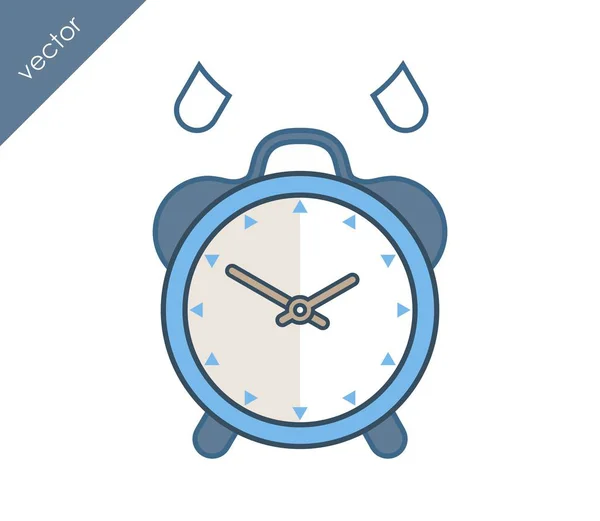 Icono del reloj despertador. — Vector de stock