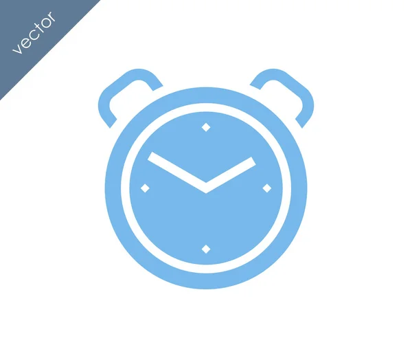 Icono del reloj despertador. — Vector de stock