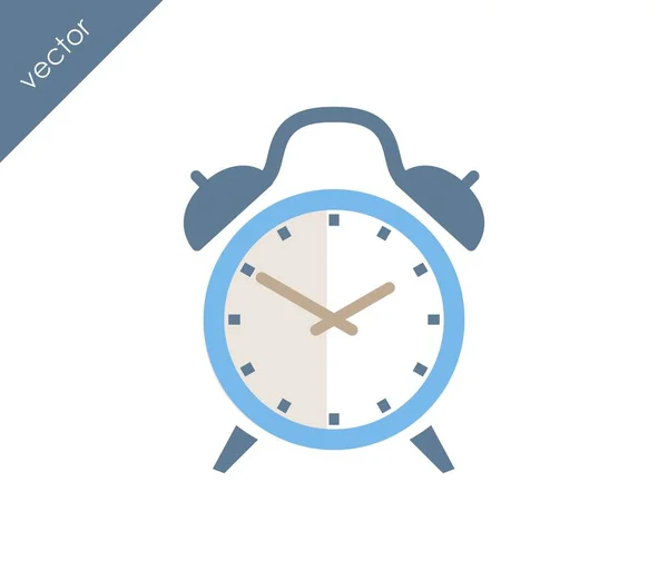 Icono del reloj despertador — Vector de stock