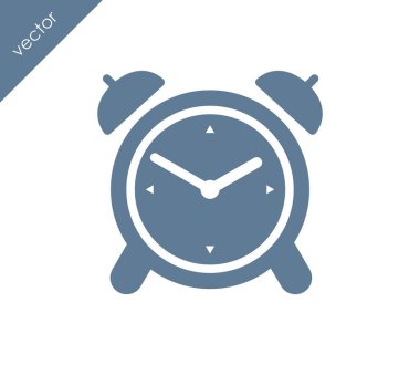 Alarm saati simgesi.