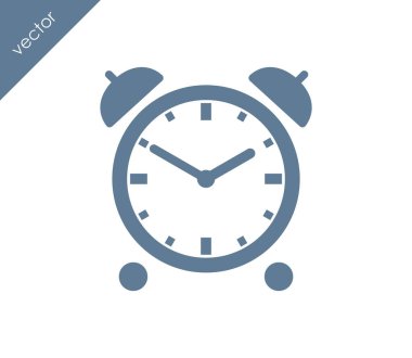 Alarm saati simgesi.