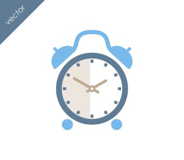 Alarm saati simgesi. 