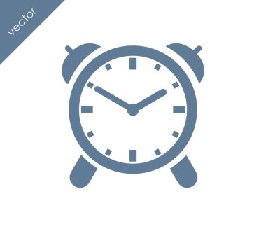 Alarm saati simgesi.