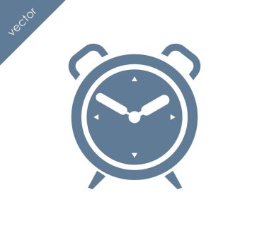 Alarm saati simgesi.