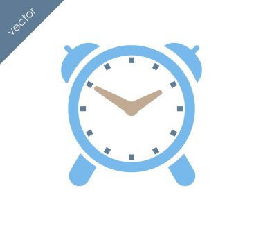 Alarm simgesi. Saat simgesi. 