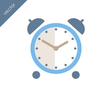 Alarm simgesi. Saat simgesi. 