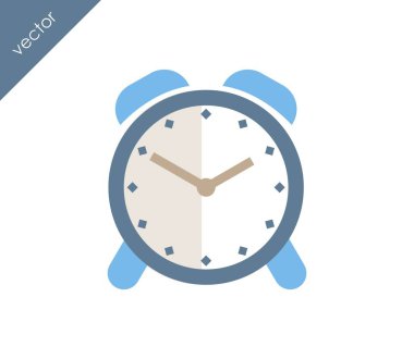 Alarm simgesi. Saat simgesi. 