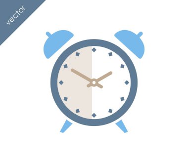 Alarm simgesi. Saat simgesi. 