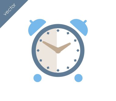 Alarm simgesi. Saat simgesi. 