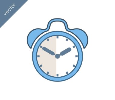 Alarm simgesi. Saat simgesi. 