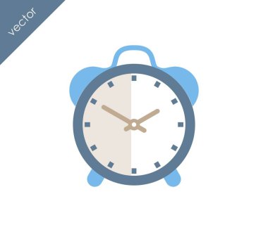 Alarm saati simgesi. 