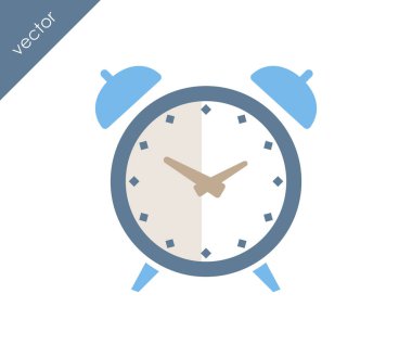 Alarm simgesi. Saat simgesi 