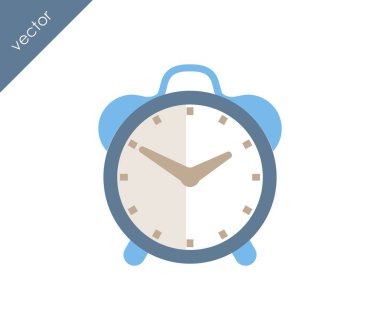 Alarm simgesi. Saat simgesi.  