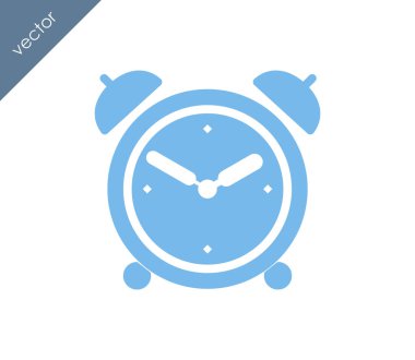 Alarm saati simgesi.