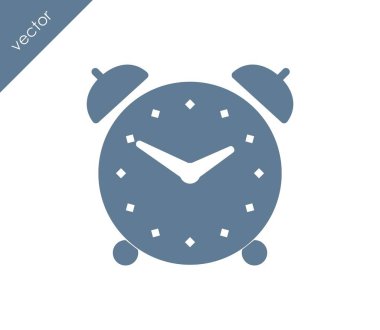 Alarm simgesi. Saat simgesi. 