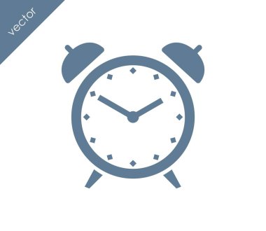 Alarm simgesi. Saat simgesi. 