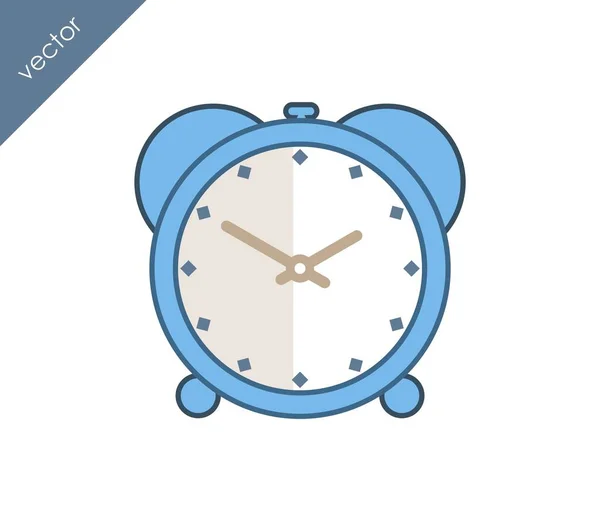 Icono del reloj despertador — Vector de stock