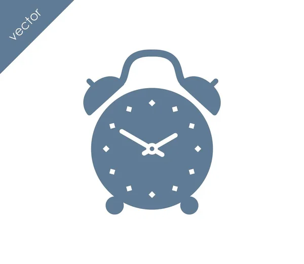 Icono del reloj despertador — Vector de stock